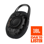 JBL Clip 5 - Ultra-Portable, Waterproof & Dustproof Bluetooth Speaker, Big JBL Pro Sound with Punchy bass, Integrated Carabiner, Up to 12 Hours of Play, Made in Part with Recycled Materials (Black)
