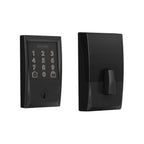 Schlage Encode Smart Wi-Fi Deadbolt Lock with Touchscreen Keypad, Keyless Front Door Entry, App Control, Alexa, Google Home and Airbnb Compatible, Matte Black, BE489WB CEN 622