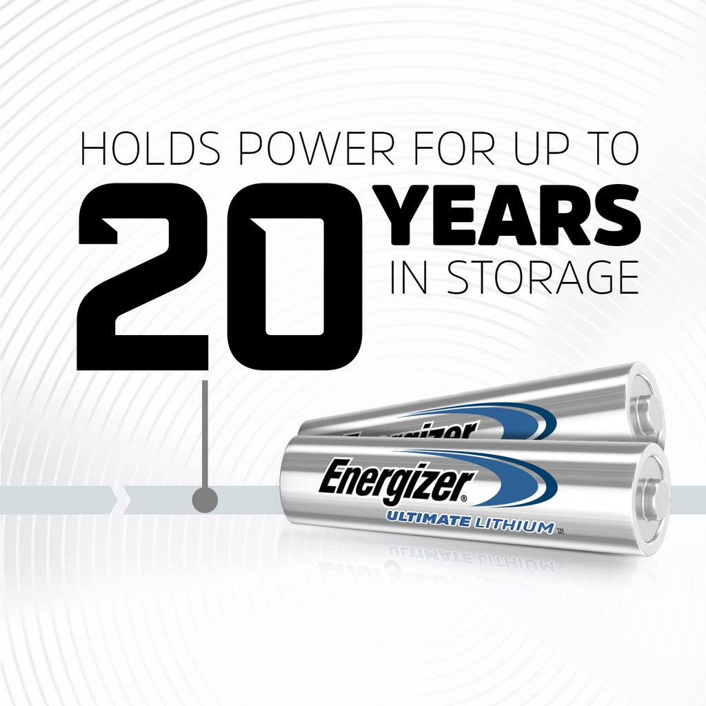 Energizer AAA Batteries, Ultimate Lithium Triple A Battery, 12 Count