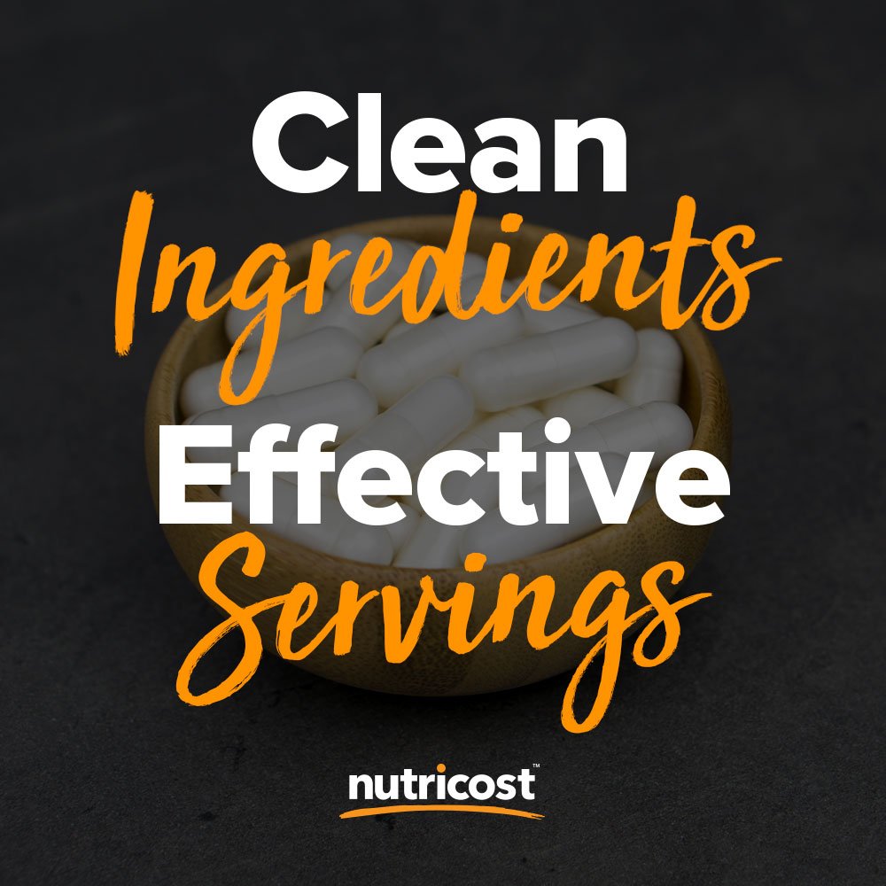 Nutricost Glucosamine Sulfate 1500mg, 240 Capsules - 750mg Per Capsule, Gluten Free, Non-GMO
