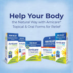 Boiron Arnicare Tablets for Pain Relief from Muscle Pain, Joint Soreness, Swelling from Injury or Bruises - 120 Count