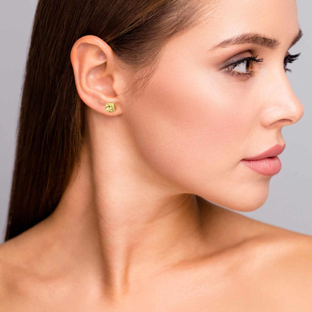 Kelli Myers 14K Gold Stud Earrings for Womens Stud Earrings