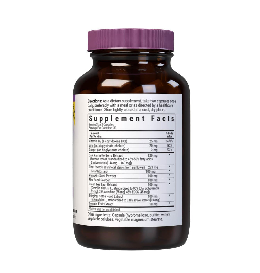 BlueBonnet Nutrition MPX 1000 Prostate Support - Prostate Health Supplements for Men - Saw Palmetto, Pumpkin Seed, Stinging Nettle, Beta Sitosterol & Plant Sterols - Non-GMO, Vegan - 60 Capsules