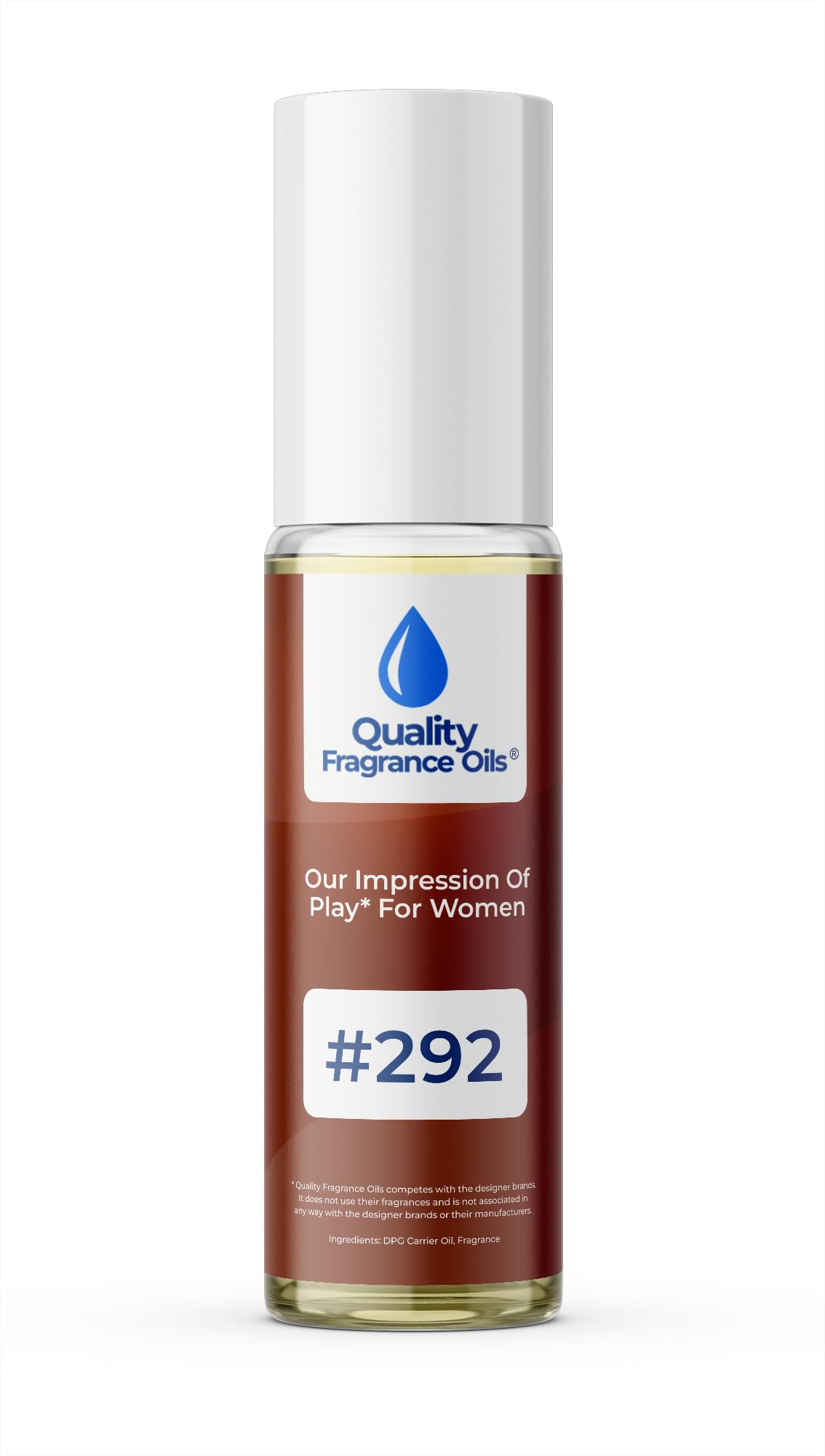 Quality Fragrance Oils' Play for Women Impression #292 | Long-Lasting Perfume Oil, Alcohol-Free, Strong Scent, 10ml Roll-On | Affordable Alternative to Designer Fragrances
