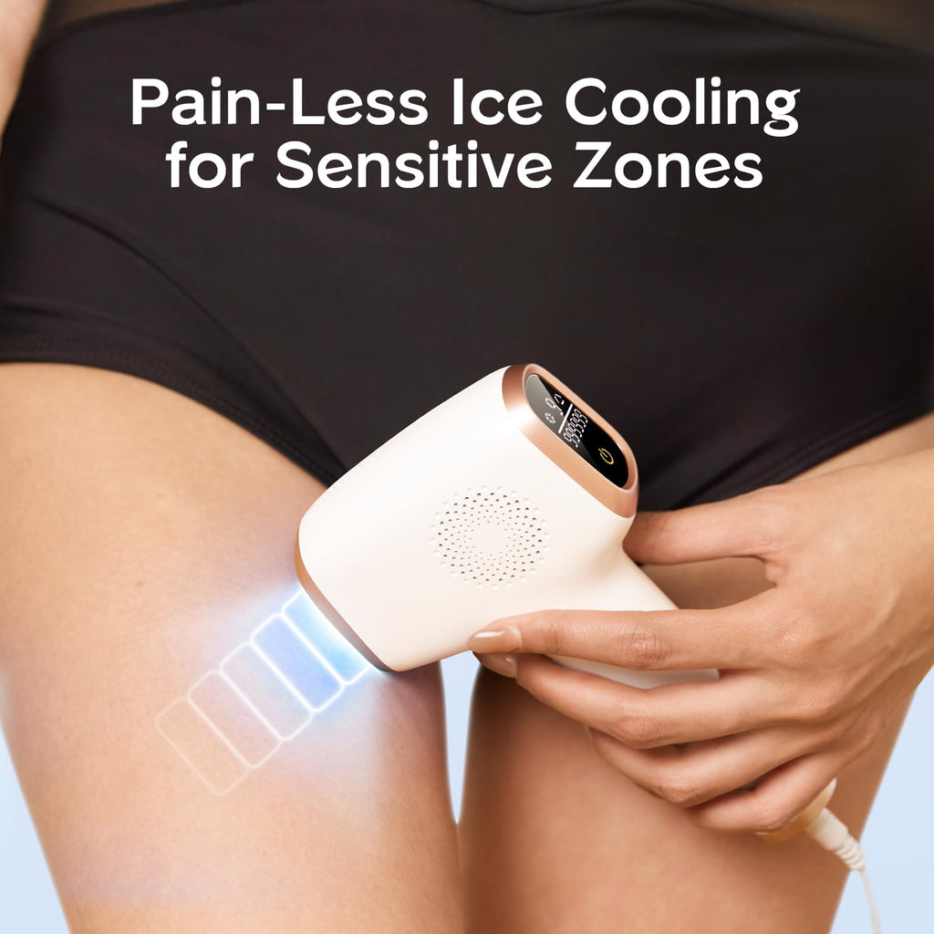INNZA IPL Hair Removal with Ice Cooling Care Function for Women and men