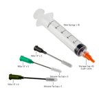 10ml Glue Applicator Syringe with Blunt Tip Needle for Liquid Oil Ink Wood