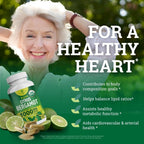 Organic Citrus Bergamot Supplement - Only USDA, Cardiologist Formulated with 200+ Scientific Studies -1000mg - Patented Extract, Heart, Cholesterol, & Lipid - Italian Bergamot High Polyphenols 60caps