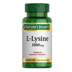 Nature's Bounty L-Lysine 1000 mg, 60 Tablets (Pack of 3)