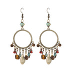 Boho Earrings for Women Dangling Vintage Bohemian Beach Style Earrings