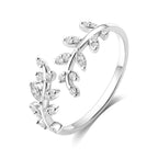 HNMZZPL Adjustable S925 Sterling Silver Ring for Women