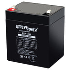 ExpertPower EXP1250-12V 5Ah Rechargeable SLA Battery for Security System, UPS, Garage Door Opener Replacement, Fire Alarm Batteries, Sealed Lead Acid, 12V Battery Backup