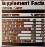 Amazon Elements B Complex, High Potency, 83% Whole Food Cultured, Supports Immune and Normal Energy Metabolism, Vegan, 2 Month Supply (Packaging May Vary),65 Capsules (Pack of 2)