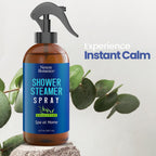 Eucalyptus Shower Spray – Aromatherapy Mist for Steam Showers & Sauna, 8 fl oz – Essential Oil Room & Bathroom Freshener - Nexon Botanics