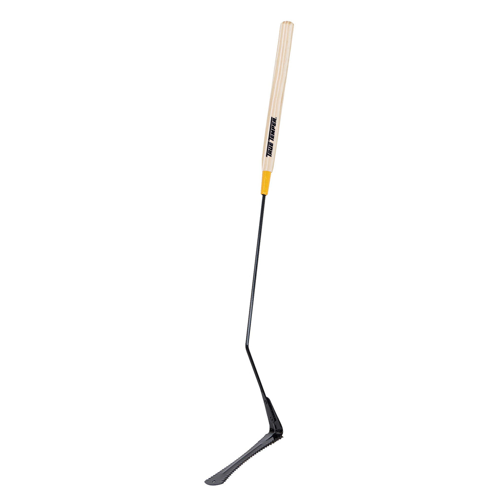 True Temper 2942600 Grass Whip with Double-Edged Serrated Steel Blade and 22 in. Hardwood Handle