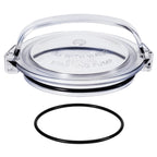 ComfyKit Pool Pump Lid and O-Ring Replacement Compatible with Hayward Power-Flo SPX1500D2A, Clear Pump Strainer Cover for Above Ground Pool Pump