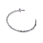 Alex and Ani ACOTAR Illyrian Sword & Shadows Cuff | A Court of Thorns and Roses Gift | Shiny Silver, Brass | Adjustable Cuff Bracelet For Women