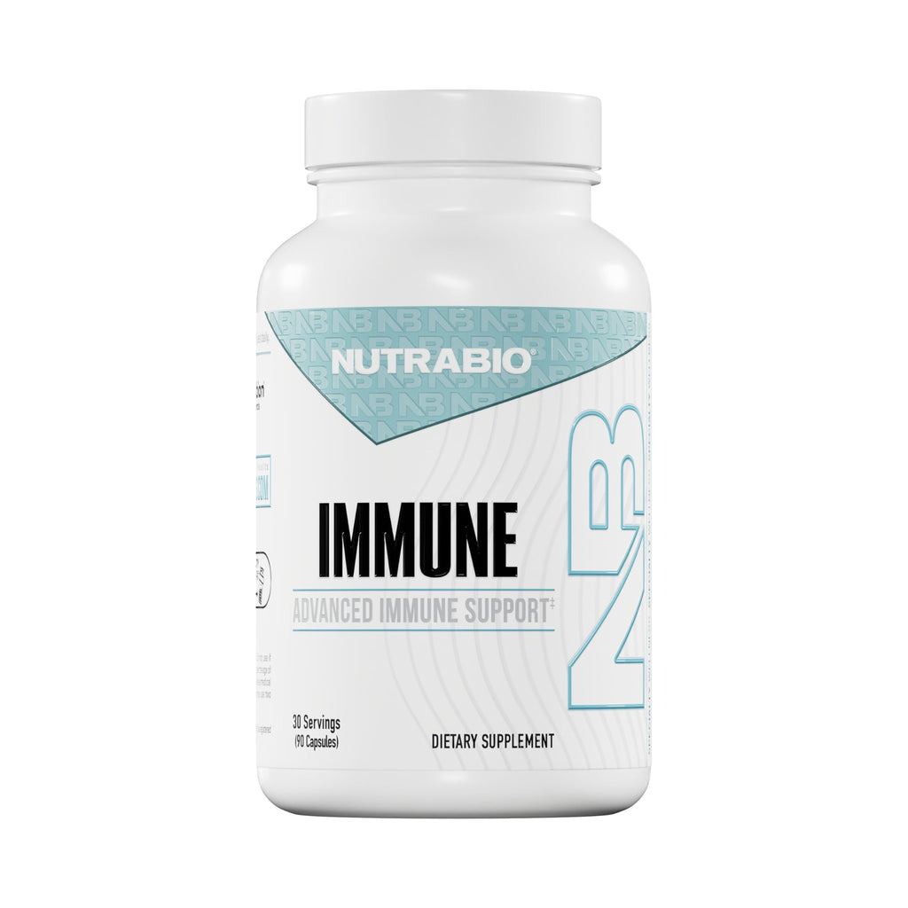 NutraBio Immune Support Supplement with EpiCor, 90 Vegetable Capsules