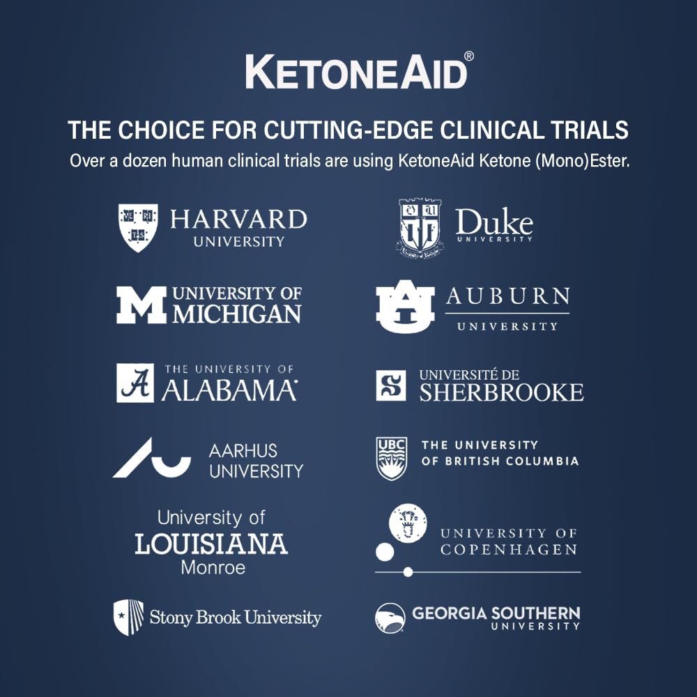 KetoneAid Ke4 with Sucralose | Ketone Ester Concentrate | 10 Servings Per Bottle (1 Count)