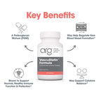 Allergy Research Group ARG VascuStatin Formula - Supports Immune Function and Tissue Health - Delivers 2 g Field Bindweed Extract per Serving - 30 Servings - 120 Capsules