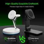 3 in 1 Mag-Safe Wireless Charger Stand for iPhone Apple Watch AirPods