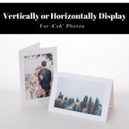 50 Sets Photo Frame Cards with Envelopes 4x6 Paper Picture Frames Bulk