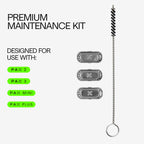 PAX Premium Maintenance Kit – Essential Supplies to Take Care of Your PAX – Includes Three 3D Oven Screens & a Wire Brush