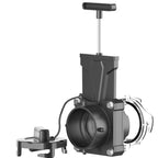 DUMPMAN RV Sewer Gate Valve, Shut Off Valve with Leak-proof Cap, Twist-on Sewer Hose Valve, Fit for 3" Drain Pipe