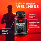 Vigoryn Advanced Formula Supplement, Vigoryn Pills for Men Reviews, 2 Pack, 120 Capsules