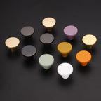 Ravinte 20 Pack Cabinet Knobs Grey Kitchen Cabinet Knobs Round Dresser Drawer Pulls Closet Door Pulls 1-1/5 Inch
