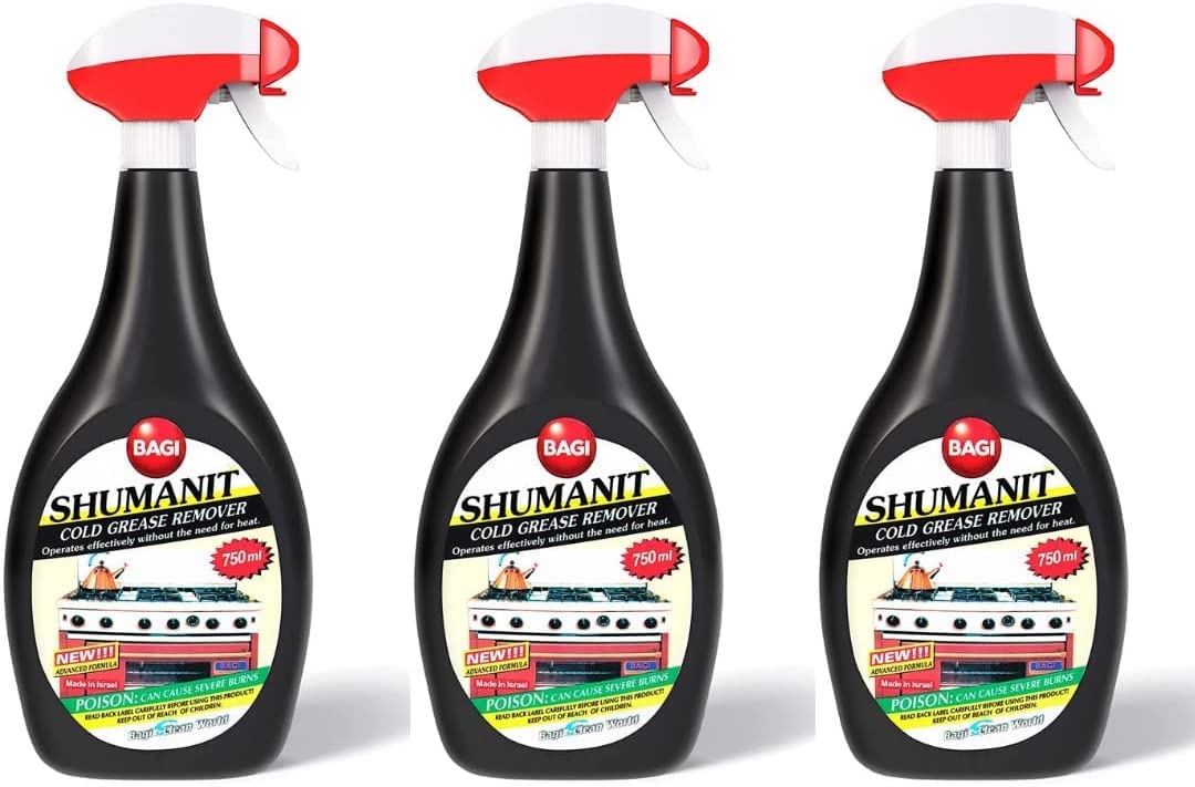 SHUMANIT Bagi Shumanit Cold Grease Remover - 26.4 Fl Oz In Sanisco Packaging (3)