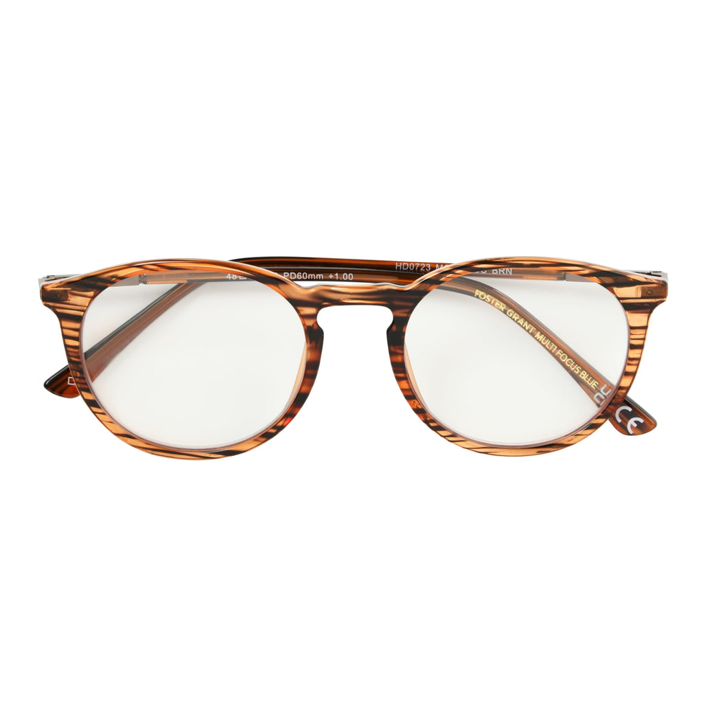 Foster Grant McKay Multifocus Reading Glasses With Anti-Reflective Glasses Coating, Unisex