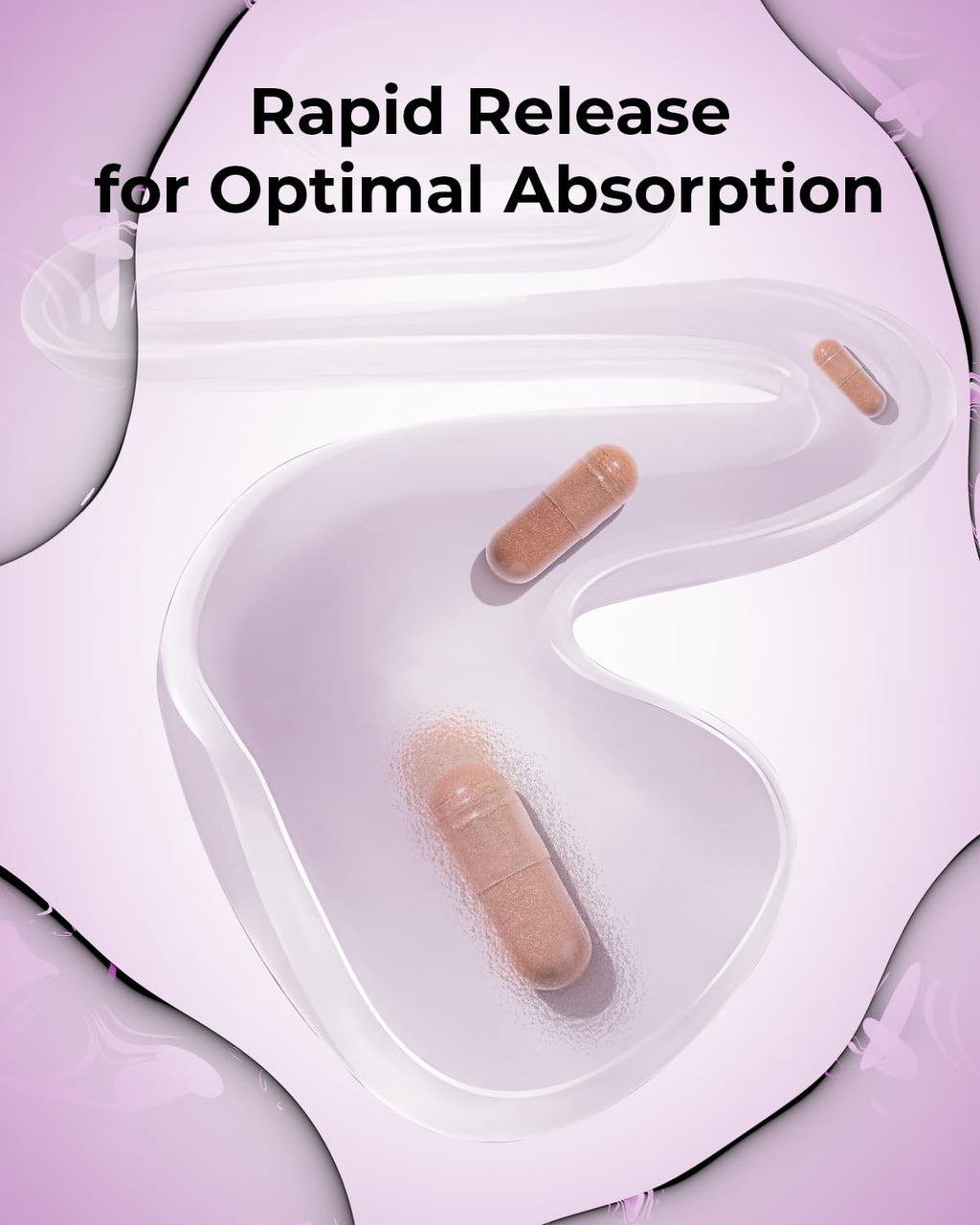 MéipaLien Empty Gelatin Capsules Size 5-1000 Count Bovine Bone Gel Capsules Empty | Quick Dissolve | All Size | for Powder & Liquid DIY Filling