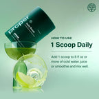 Proper, The Greens Daily Boost Organic Greens Powder. Whole Food, Apple Flavour Veggie Powder Superfood with Wheatgrass, Spirulina, Chlorella, Probiotics. Daily Drink Mix for Wellness and Digestion