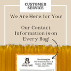 The Honey Jar Plain Honey Sticks - Pure Honey Straws For Tea, Coffee, or a Healthy Treat - One Teaspoon of Flavored Honey Per Stick - Made In The USA with Real Honey - (100 Count)