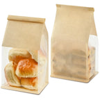 Ohuimrt Bread Bags For Homemade Breads, 100 PCS, 11 x 5.1 x 3.9 Inches