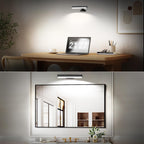 EUIOKUN Wireless Picture Light with Remote,Battery Operated Wall Sconces