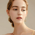 KFERAXSZ Gold Hoop Earrings 14K Gold Hoop Earrings for Women