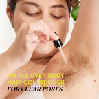 Fur Oil - Prevent Ingrown Hairs - Moisturize and Soften Dry Skin - 2.5fl oz with Ingrown Eliminator Mitt