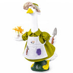 Spring Porch Goose Outfit Gardener Goose Costume for Outdoor Lawn Decor