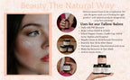 Tallow Cleansing Balm- All Natural Make-Up Remover Oil Based Cleanser. 100% Grass Fed Beef Tallow for Skin Care - 2 FL. oz