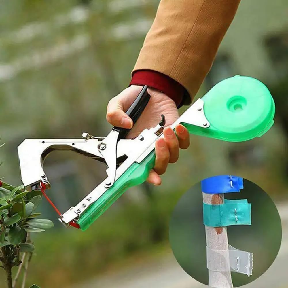 Miyake Plant Tying Machine, Garden Tape Tool for Vine Tying