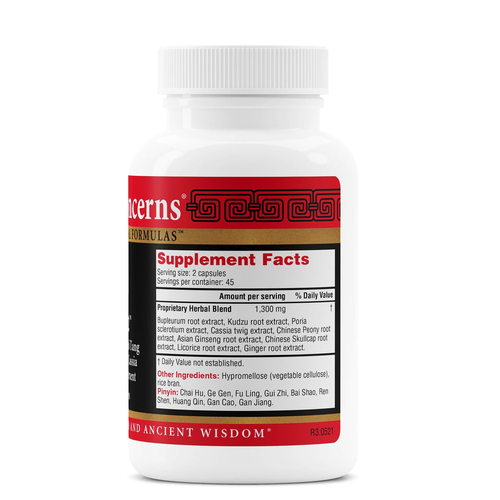 Health Concerns Ease 2 – Liver & Digestive Support – Relieves Neck Shoulder Tension – Chinese Herbal Formula – Natural GI Health Support – Bupleurum & Cassia Herbal Supplement – 90 Capsules