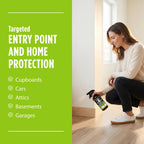 Grandpa Gus's Rodent Repellent Spray - Peppermint Oil Spray for Rodents & Mice - Plant-Based Mouse Deterrent for Cars, RVs, Garages & Indoor Spaces - Non-Staining Formula - 16 oz