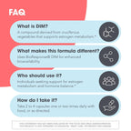 ARG DIM Enhanced Delivery System - Supports Estrogen Metabolism - Delivers 300 mg Bioavailable Diindolylmethane Complex - Vegetarian & Soy-Free - 30 Servings - 120 Capsules