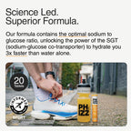 Phizz Electrolyte Multivitamin Rehydration Tablets - 19 Vitamins & Minerals, Energy Boost (Orange, 20 Tablets)