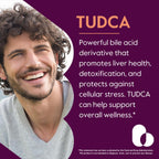 BESTVITE TUDCA 250mg (60 Capsules) (Tauroursodeoxycholic Acid) - No Stearates - Gluten Free - Non GMO