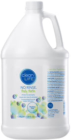 No-Rinse Body Bath (1 Gallon) - Leaves Skin Clean, Refreshed and Odor-Free, Rinse-Free Formula - Makes 128 Complete Baths