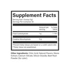 Beam Creatine Monohydrate Powder – 5g Micronized Creatine Monohydrate, Flavored Creatine for Women & Men, Muscle Strength, Growth & Cognitive Support, Raspberry Lemon Flavor, 30 Servings