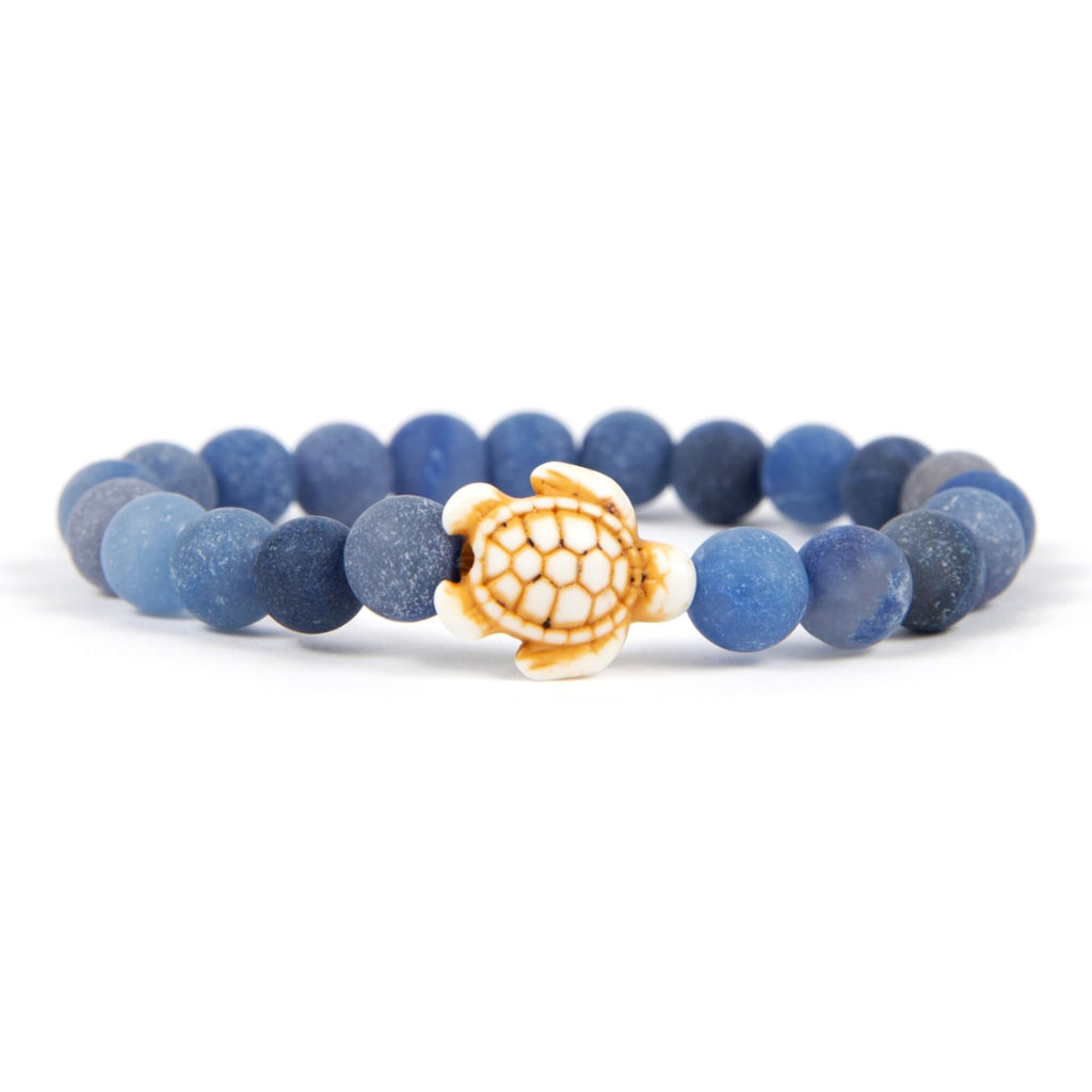 KoaKoa Sea Turtle Tracking Bracelet Ocean Mist, helps save sea turtles, one size fits most Men and Women
