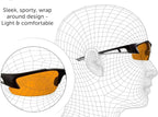 SafetyBlue Sleep Savior Relaxation Glasses - Red Blocking Glasses